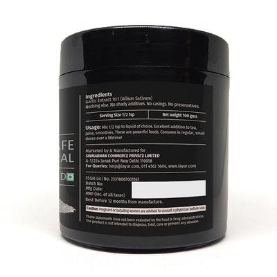 iAYUR Garlic Extract Powder 100 gm - Herbal Dietary Supplement