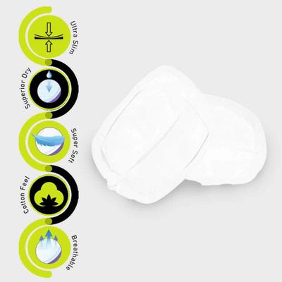 Pinq Polka Premium Cotton Feel Disposable Breast Pads (Ultra slim) 20's - Maternity Pads