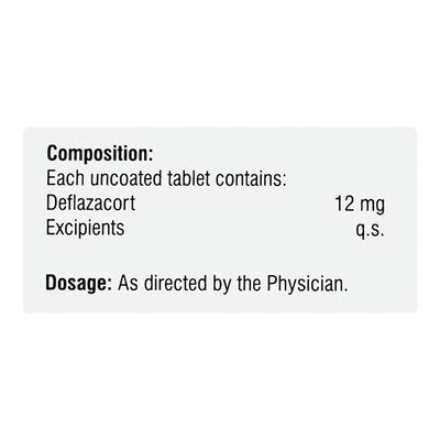 ZEFCORT 12 Tablet 10's - Hormonal Therapy-Imm