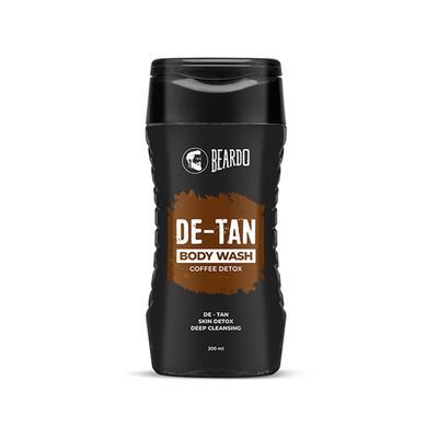 Beardo De-Tan Body Wash Coffee Detox Revitaling Deep Cleaning 200ml - Shower Gels & Body Wash