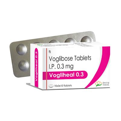 VOGLIHEAL 0.3 Tablet 10's - Diabetes-Ant
