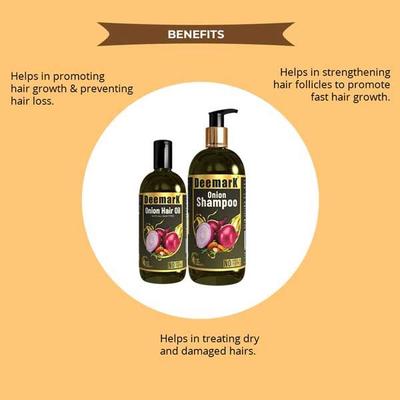 Deemark Onion Hair Care Kit - Personal Care (Ayush)