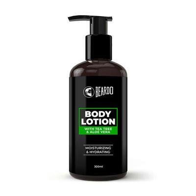 Beardo Body Lotion - Tea Tree & Aloe Vera 300 ml - Lotions & Creams