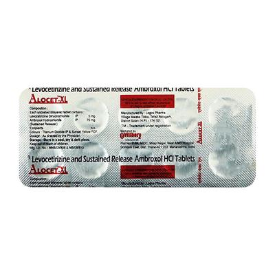 Alocet XL Tablet 10'S - Allergies-Ant
