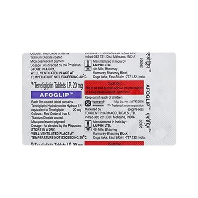 AFOGLIP Tablet 15's - Diabetes-Ant