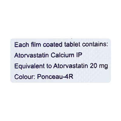 LIPISKY 20 Tablet 10's - High Cholesterol-Dys