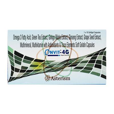 ONVIT 4G Softgel Capsule 10's - Supplements-Vam
