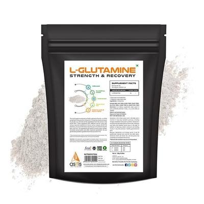AS-IT-IS Nutrition L-Glutamine (Strength & Recovery) Powder 250 gm - Amino Acids