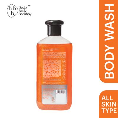 BBB Better Body Bombay Energizing Daily Body Wash- Blood Orange 300 ml - Shower Gels & Body Wash