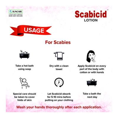Suncare Scabicid Lotion 100 ml - Itching/Rashes