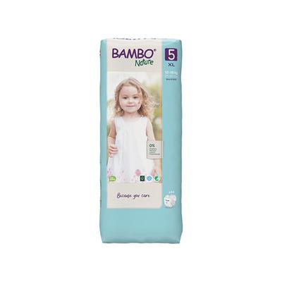 Bambo Nature Tape Diapers with Wetness Indicator - XL (5) 44's - Diapers & Wipes