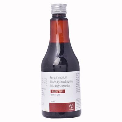 IRRION PLUS Syrup 300ml - Iron Supplement/Anaemia-Vma