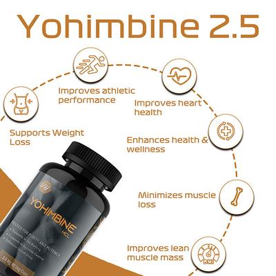 Vitaminhaat Yohimbine 2.5 mg Veg Capsule 90's - Weight Loss