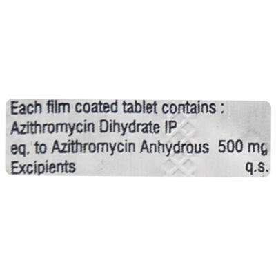 XITH 500 Tablet 5's - Bacterial Infections-Mac