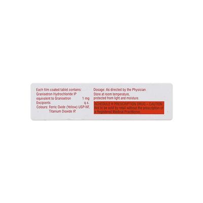 Graniset 1mg Tablet 4'S - Vomitting/Emesis-Ant