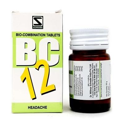 Dr.Willmar Schwabe BC 12 Tablet 20 gm - Bio-Combination
