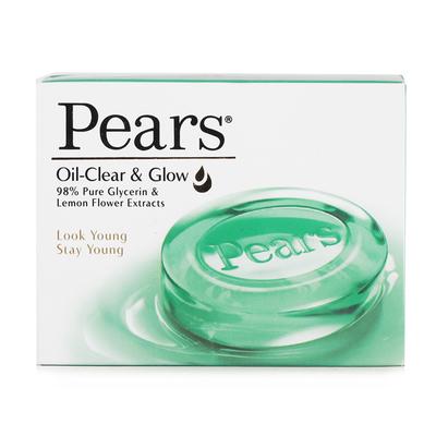 Pears Oil Clear & Glow Soap Bar 75 gm - Soaps