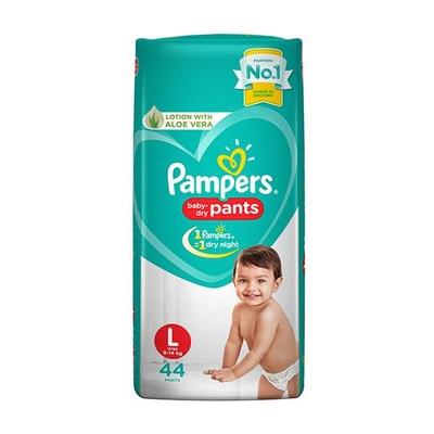 Pampers Baby-Dry Pants (L) 44's - Diapers & Wipes