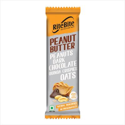 RiteBite Peanut Butter (Pack of 12) - Nutritional Bars