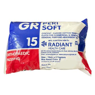 Radiant GR Peri Soft 15 cm x 2.7 mtr - Bandages & Dressings