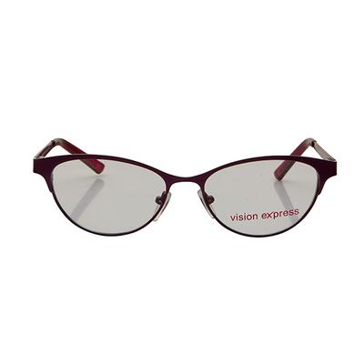 Vision Express 48982 Purple Cat Eye Eyeglasses (Including Anti-Reflective Coating Lens) 1's - Wearables Eye Glasses