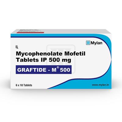 GRAFTIDE M 500mg Tablet 10's - Auto Immune Disease-Imm