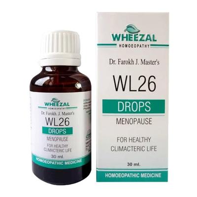 Wheezal Wl-26 Menopause Drops 30ML - Homeopathic Drops