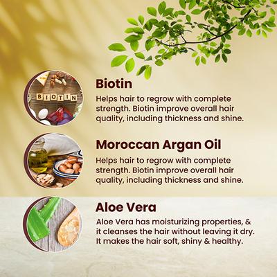 Health Veda Moroccan Argan Shampoo 200 ml - Shampoos