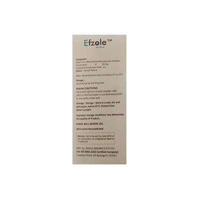 EFZOLE ORANGE FLAVOURED Dry Syrup 30ml - Fungal Infections-Anf