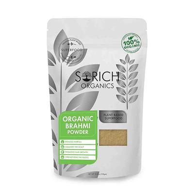 Sorich Organics Organic Brahmi Powder 100 gm - Herbal Dietary Supplement