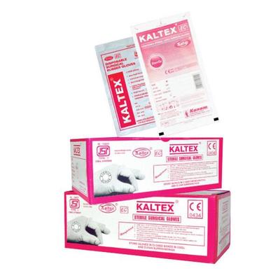 Kaltex Disposable Surgical Rubber Gloves (Pair) - Size 7.5 - Gloves - S