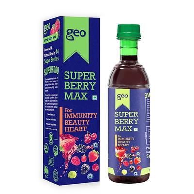 Geo Natural Super Berry Max Juice 500 ml - Ayurvedic Juices