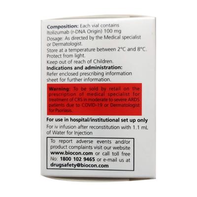 ITOLIZAC 100mg Injection 1's - Psoriasis/Seborrhea/Ichthyosis-Pso