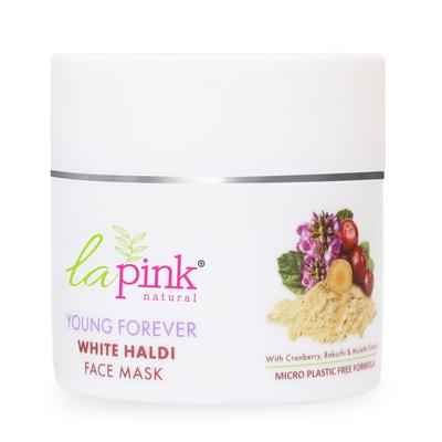 La Pink Young Forever White Haldi Face Mask 100 gm - Face Washes