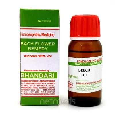 Bhandari Bach Flower Beech 30 Liquid 30 ml - Bach Flower