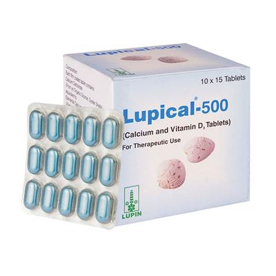Lupical 500mg Tablet 15'S - Supplements-Vam