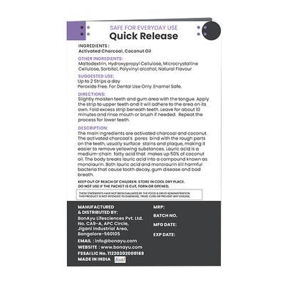 Bonayu Tooth Whitening Strip 30's - Mouthwash