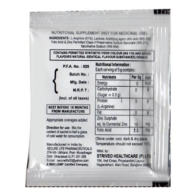AFI PLUS Sugar Free Orange Flavour Sachet 5gm - Supplements-Vam