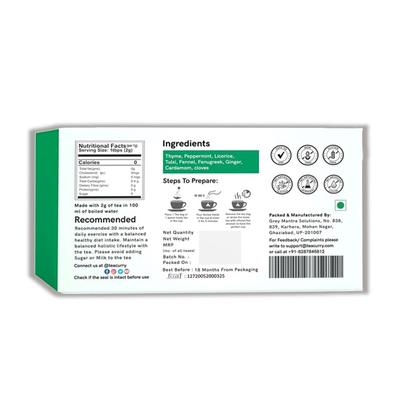 Teacurry Breathe Easy Tea Bags - Peppermint Licorice 30's - Teas