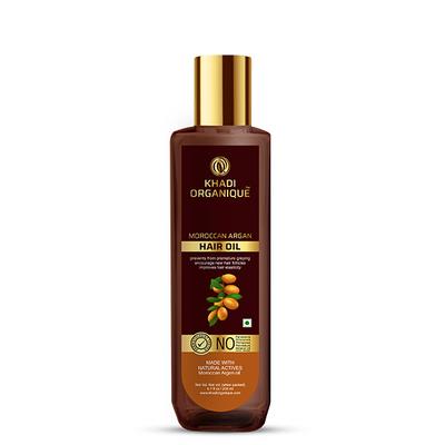 Khadi Organique Hair Oil - Moroccan Argan 200 ml - Personal Care (Ayush)