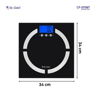 Dr. Odin Body Fat Analyzer - Black (CF-570BT) - Weighing Scale