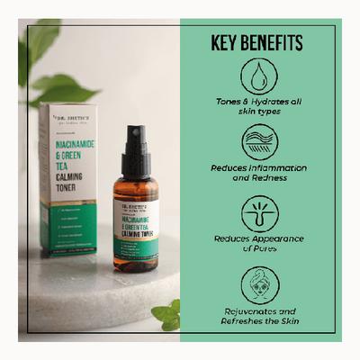 Dr. Sheth's Niacinamide & Green Tea Calming Toner 50 ml - Toners
