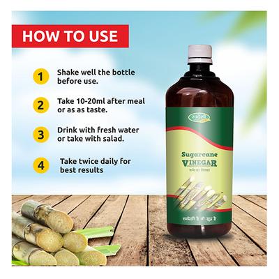 Swadeshi Ayurved Sugarcane Vinegar Juice 500 ml - Ayurvedic Juices