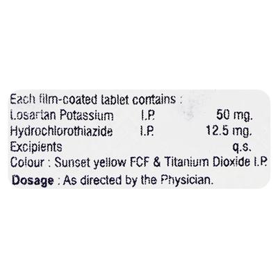 LOTEMOS HT 50mg Tablet 10's - Hypertension-Ang