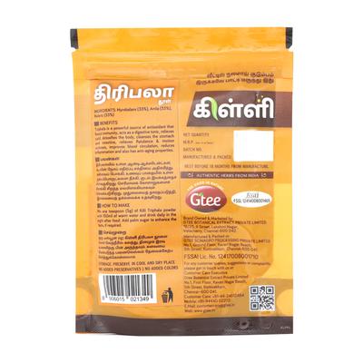 Gtee Killi Triphala Powder 50 gm - Herbal Dietary Supplement