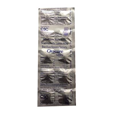 ORACURE Tablet 10's - Supplements-Vam