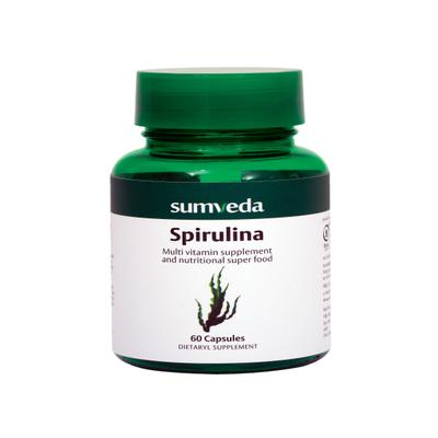 Sumveda Spirulina Capsule 60's - Speciality Medicines