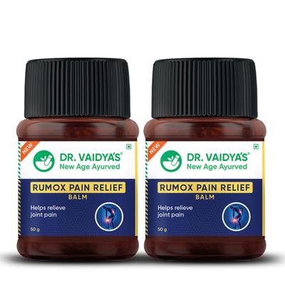 Dr.Vaidya's Rumox Pain Relief Balm (Pack of 2 x 50gm) 1's - Pain Relief (Ayush)