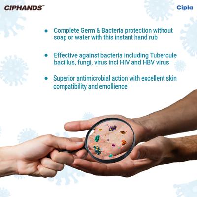 Ciphands Professional CHG Handrub Solution 500 ml - Hand Sanitizer