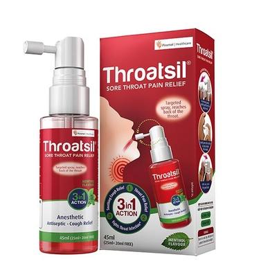 Throatsil Sore Throat Pain Relief Spray 45 ml - Pain Relief Spray